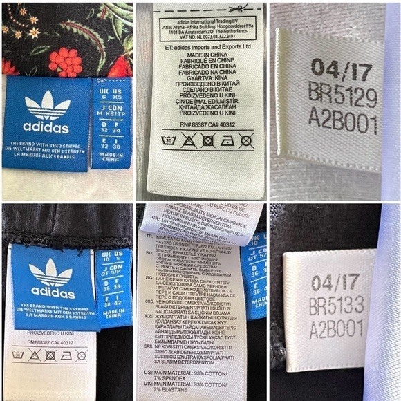 Adidas FARM Rio Jardim Agharta Trefoil Track Jacket Legging Set Multicolor XS/S - Picture 16 of 16